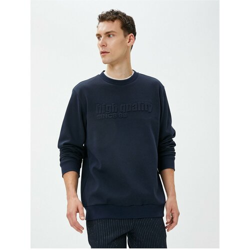 Koton Men's Navy Sweater Cene