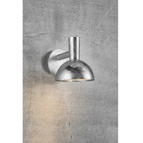 Nordlux Spoljna zidna svetiljka ARKI 1xE27/20W/230V IP54 srebrna Slike
