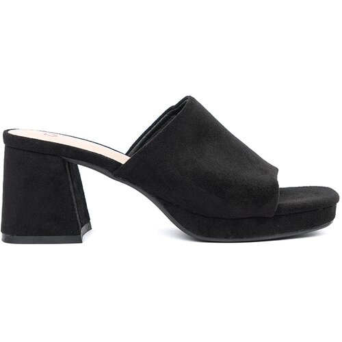 SEASTAR Women&amp;#039;s black high-heeled flip-flops Slike