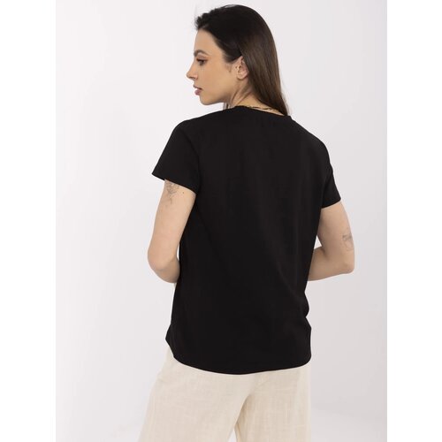 BASIC Feel Good T-shirt-CLM-TS-1640.87-black Cijene