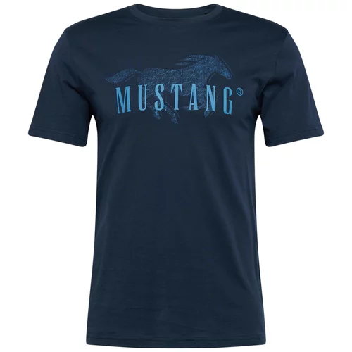 Mustang Majica 'Alex C' marine / azur