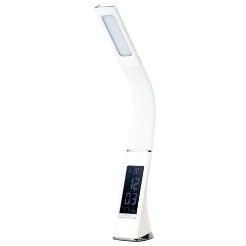  Brilagi - LED prigu&amp;scaron;iva stona lampa sa displejem PELLE LED/7W/230V bela Slike