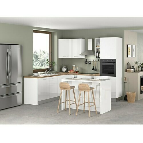 Marinelli Cucine Montažna kutna kuhinja Astrea (Š x D: 250 x 160 cm, S električnim uređajima) Cijene