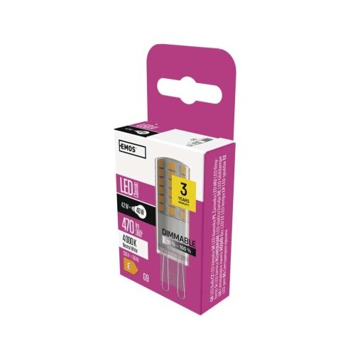  LED žarnica Classic JC / G9 / 4,2 W (40 W) / 470 lm / nevtralno bela Cene