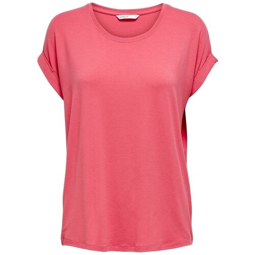 Only Puloverji Noos Top Moster S/S - Tea Rose Rožnata Cene