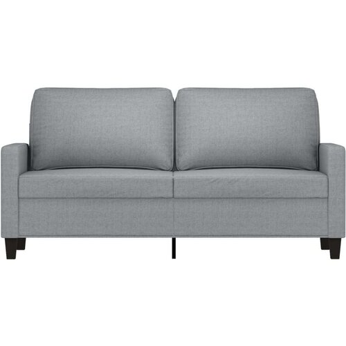 vidaXL Dvosjed od tkanine svjetlosivi 140 cm Cene