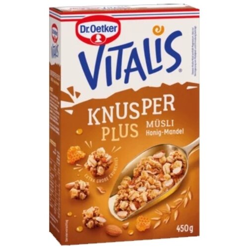 Dr. Oetker musli vitalis med i badem 450g Slike
