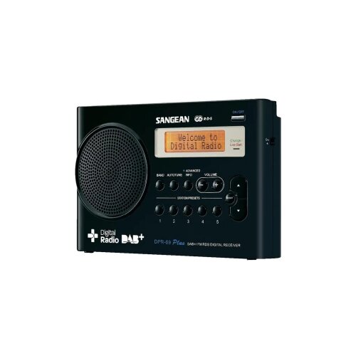 Sangean DAB+ radio DPR-69+ putni radio, punjiva baterija crna Cijene