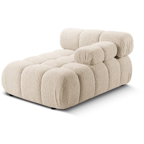 Micadoni Bež modul za sedežno garnituro iz tkanine boucl&amp;eacute; (desni kot) Bellis &amp;ndash; Home Slike