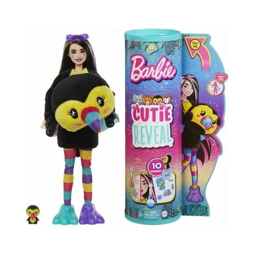  Punčka Barbie Cutie Reveal v kostumu tukana Slike