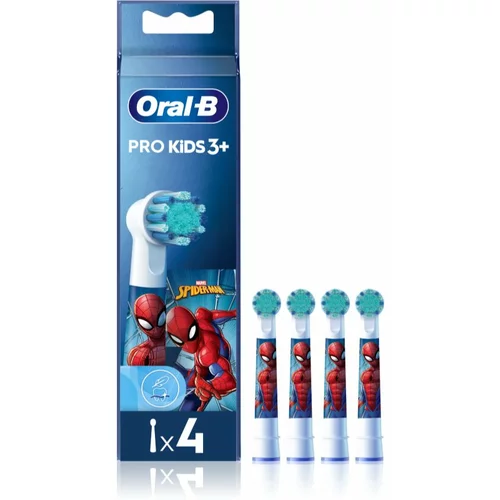 Oral-b PRO Kids 3+ zamjenske glave za zubnu četkicu za djecu Spiderman 4 kom