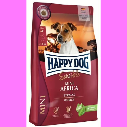 Happy Dog suva hrana za pse mini supreme africa, 4kg Cene