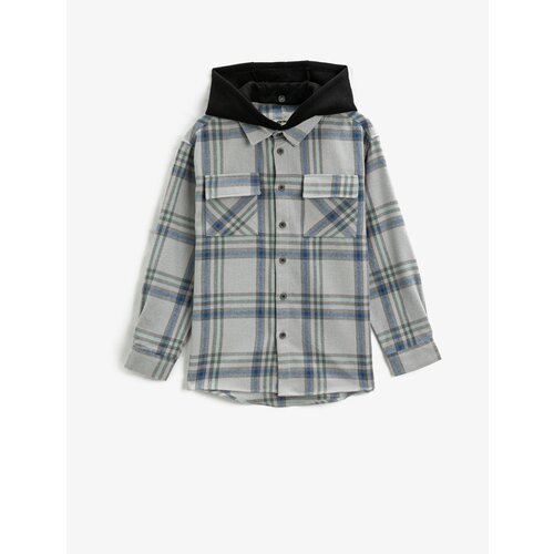 Koton Shirt - Gray - Regular fit Cene