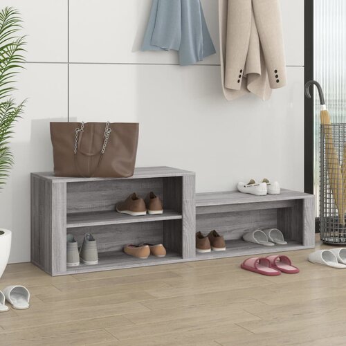  za cipele boja hrasta 150x35x45 cm konstruirano drvo Slike