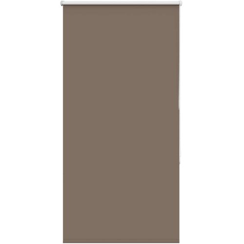 vidaXL Zatemnitvena rolo senčila kavne barve 80x130 cm, širina blaga 75,7 cm, poliester, (5000297433) Cene