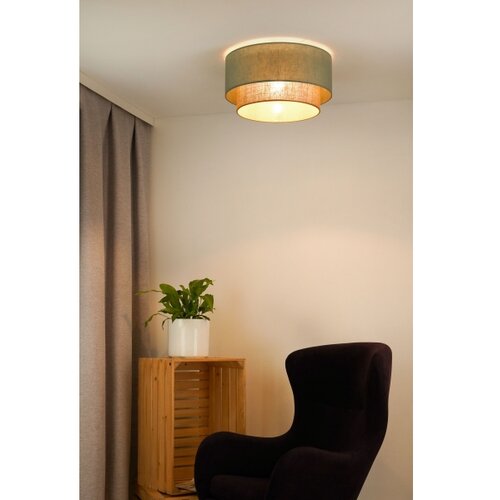  duolla - plafonsko svetlo boho 1xE27/15W/230V prečnik 45 cm zeleno/smeđe Slike