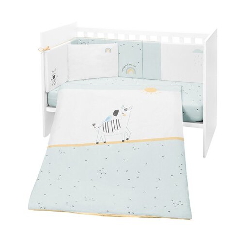 Kikka Boo KikkaBoo Posteljina navlaka 3 pcs Stripy Friends (KKB30185) Cene