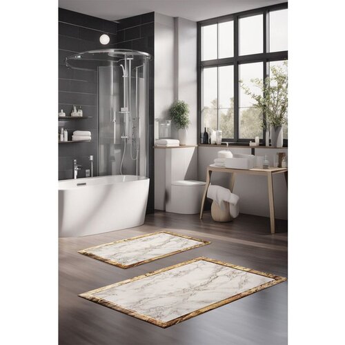  CT-5009 multicolor bathmat set (2 pieces) Cene