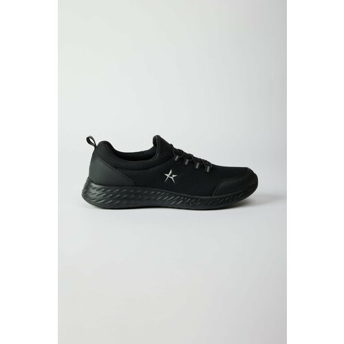 ALTINYILDIZ CLASSICS Men's Black Daily Comfortable Sole Sneakers. Slike