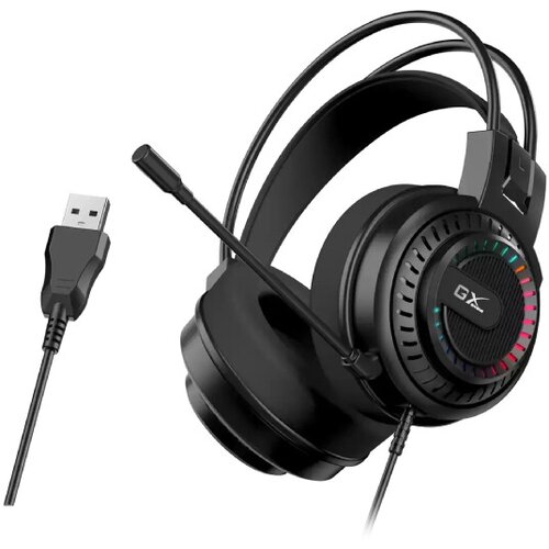 Genius GX HS-GX570U (31710035400) gaming slu&amp;scaron;alke, 7.1 surround, RGB, USB, črne, (5000368295) Slike