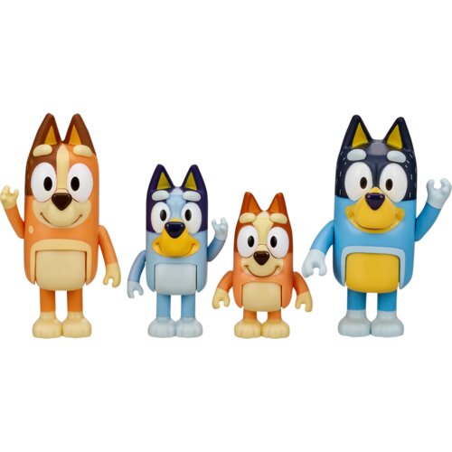 BLUEY Family - paket 4 figuric - 1 k. Cene