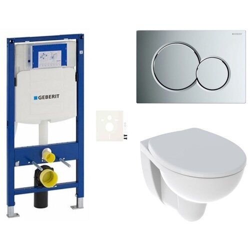Geberit SIKOGES3K8 kolo rekord wc &amp;scaron;koljka s kompletom duofix 111.300.00.5 SIGMA01 Slike