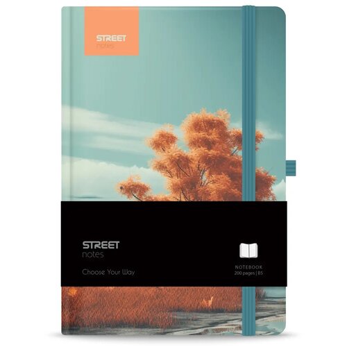 Blok notes z elastiko trees enchanted b5 tp črt 96l PROMOCIJA Cene