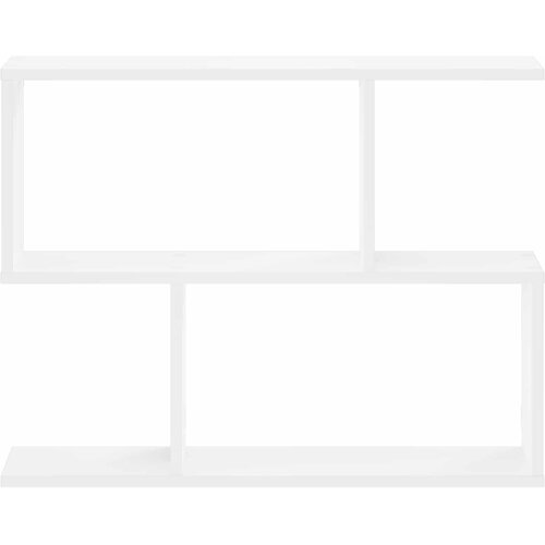  Zidna polica Bijela 72 x 17 x 55.5 cm prerađeno drvo Slike