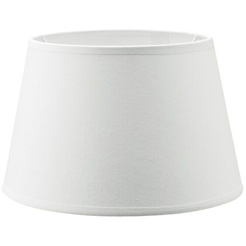 Home Sweet Home Sjenilo za svjetiljku Largo (&amp;Oslash; x V: 20 x 13 cm, čisto bijele boje, Tkanina, Okrugli oblik) Slike