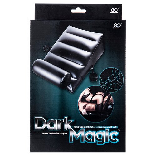 Dark Magic jastuk na naduvavanje sa manžetnama &amp;mdash; PVC, 95 x 60 cm &amp;mdash; 160548 Slike