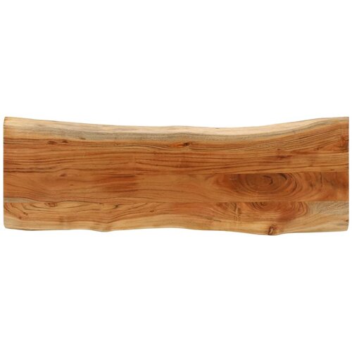 vidaXL Stolna ploča 120x40x3,8 cm pravokutna bagremovo drvo živi rub Cijene