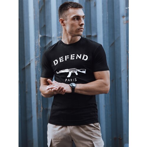DStreet Men's T-shirt with black print Cijene