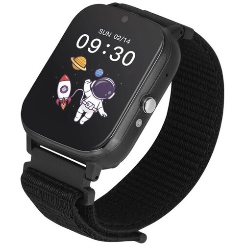 Garett Pametna ura KIDS TECH 4G, črna, s trakovi na ježka Cene