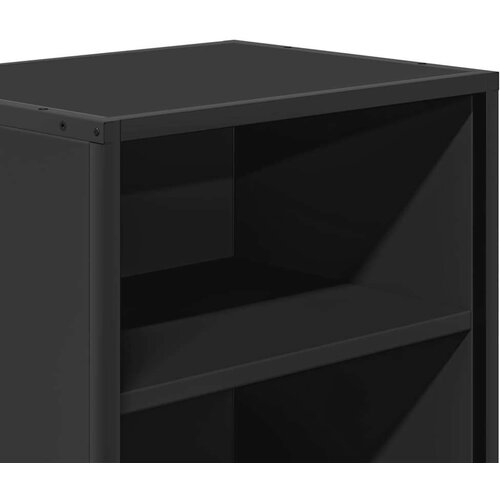 vidaXL Noćni ormarići 2 kom crni 40x31x50 cm Konstruirano drvo i metal Cijene