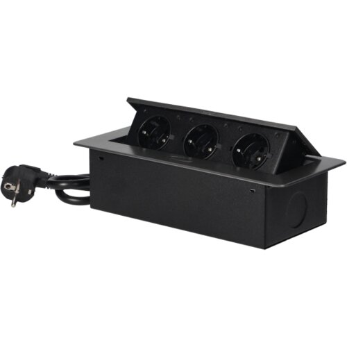 Orno Produžni kabel sa 3 x Schuko utičnice, ugradbena &amp;ndash; OR-AE-1337(GS)/GR Slike