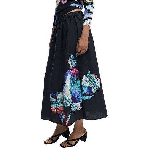 Desigual duga crna suknja Cene