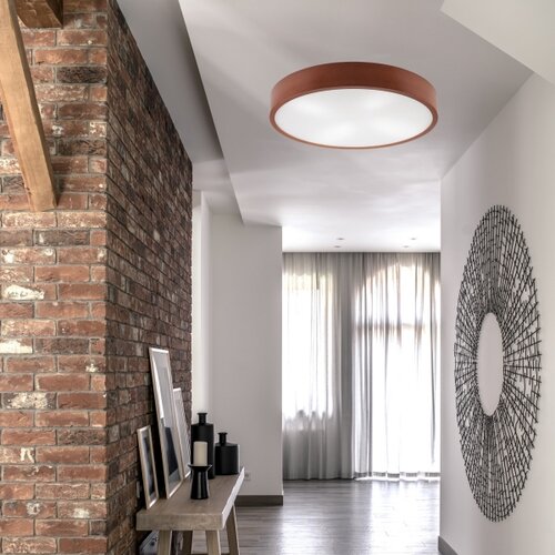  plafonsko svetlo natural 4xE27/60W/230V, prečnik 57,5 cm, borovina/smeđa Slike