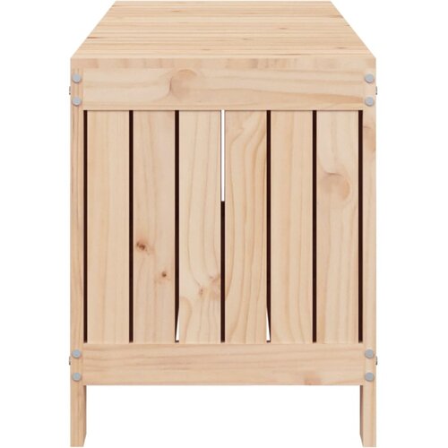  Vrtna kutija za pohranu 108 x 42,5 x 54 cm od masivne borovine Slike