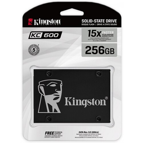 Kingston SSD 256GB SATA III SKC600 Slike