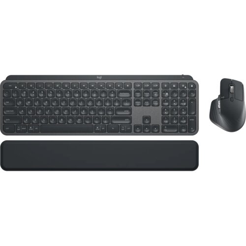 Logitech MX Keys combo for Business Gen 2 tipkovnica Mi&scaron; priložen RF brezžični + Bluetooth QWERTY US Mednarodni Grafit Cene