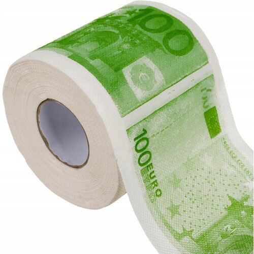  100 EUR bankovec toaletni papir dvoslojni Cene