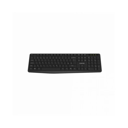 Canyon Keyboard KB-W01 EN/AD Wireless Black Cene
