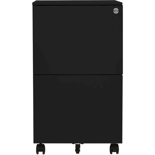 VidaXL mobilni ormarić za spise crni 39 x 45 x 67 cm čelični Slike