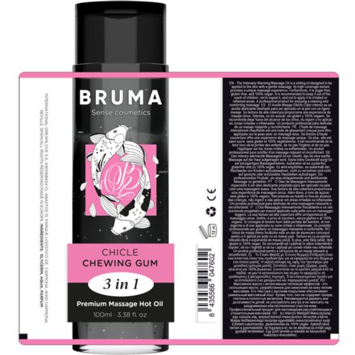 Bruma masažno olje hot oil chewing gum 3in1 Slike