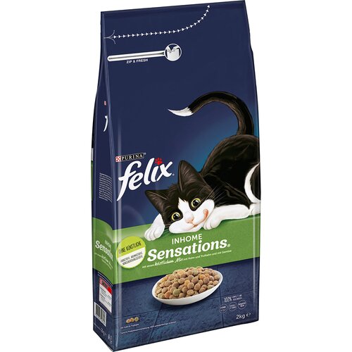 Felix 20 % popust na 3 x 2 kg suho hrano za mačke! - Inhome Sensations Slike