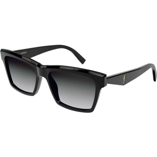 Saint Laurent SLM104 001 ONE SIZE (56) Črna/Siva Slike