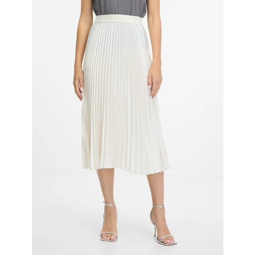 Orsay Cream women's skirt - Women's