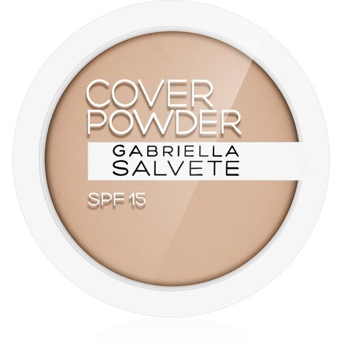 Gabriella Salvete cover powder SPF15 kompaktan puder s vrlo prekrivnim efektom 9 g nijansa 03 natural Slike