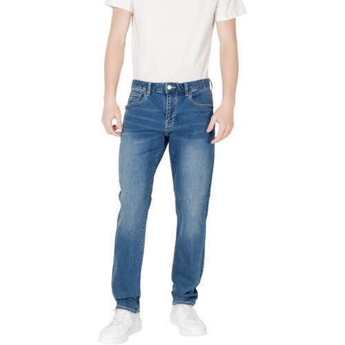 EAX Kavbojke slim XM000049 AF14266 Modra Cene