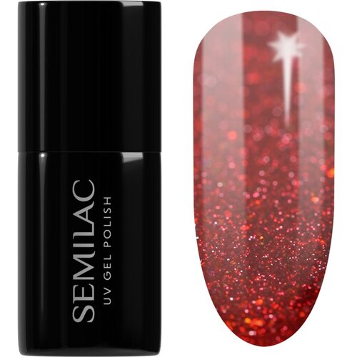 Semilac UV Hybrid Winter Collection gel lak za nohte z uporabo UV/LED lučke odtenek 609 Snow Berries 7 ml Cene